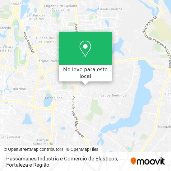 Passamanes Indústria e Comércio de Elásticos mapa