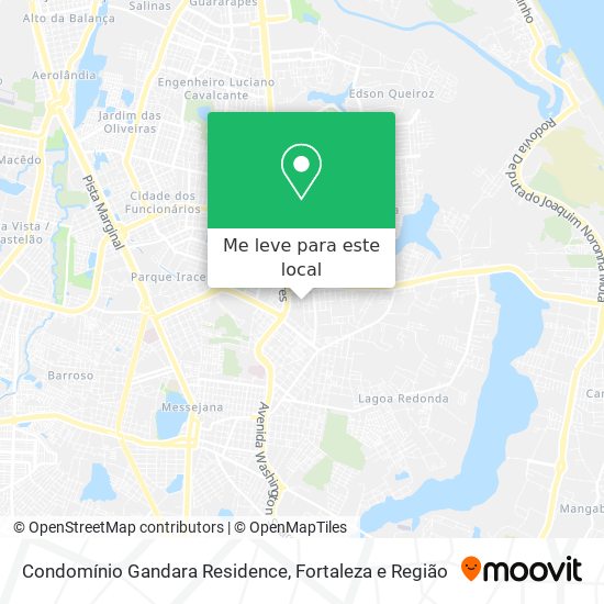 Condomínio Gandara Residence mapa