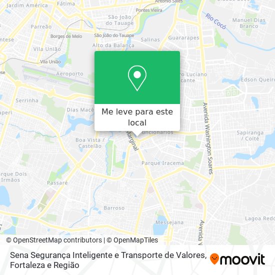 Sena Segurança Inteligente e Transporte de Valores mapa