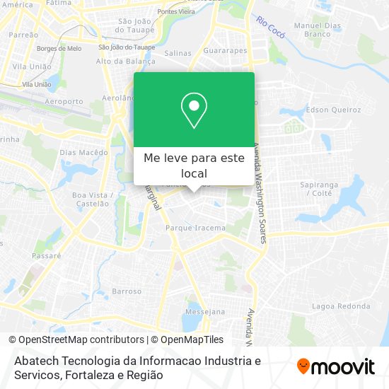 Abatech Tecnologia da Informacao Industria e Servicos mapa