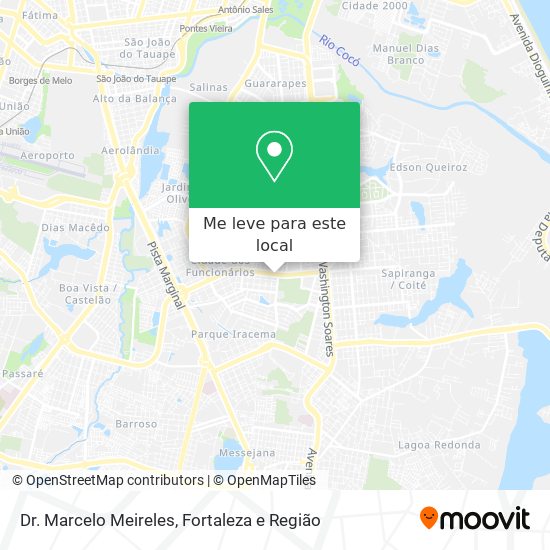 Dr. Marcelo Meireles mapa