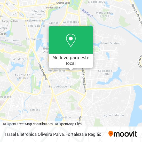 Israel Eletrônica Oliveira Paiva mapa