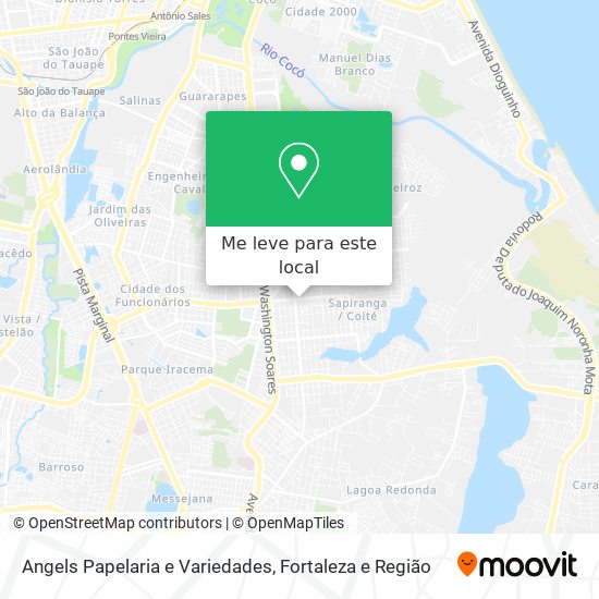 Angels Papelaria e Variedades mapa