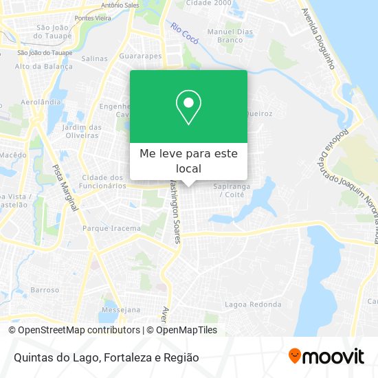 Quintas do Lago mapa
