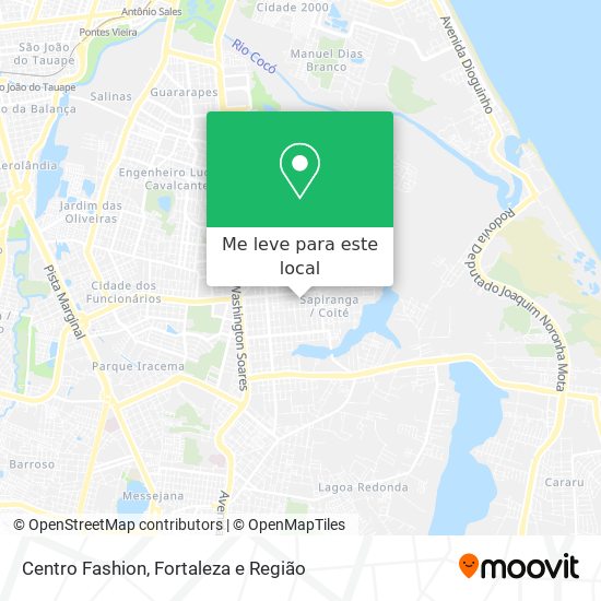 Centro Fashion mapa