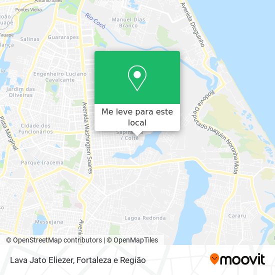 Lava Jato Eliezer mapa