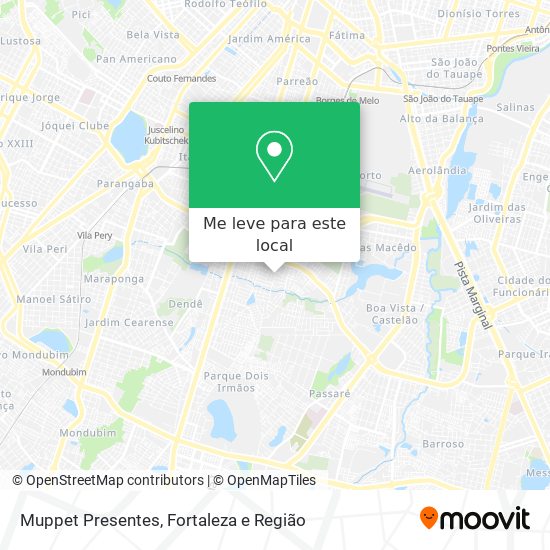 Muppet Presentes mapa