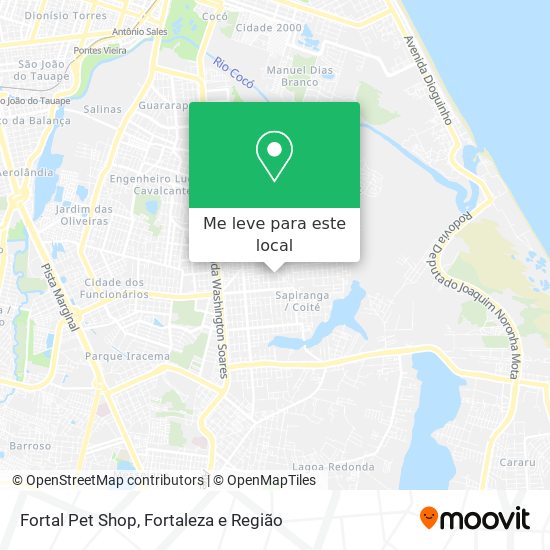 Fortal Pet Shop mapa