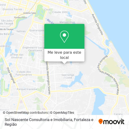Sol Nascente Consultoria e Imobiliaria mapa