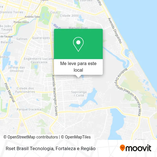 Rset Brasil Tecnologia mapa