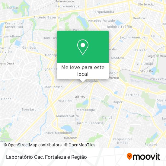 Laboratório Cac mapa