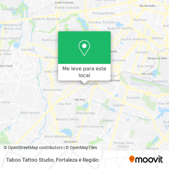 Taboo Tattoo Studio mapa