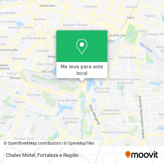 Chalex Motel mapa