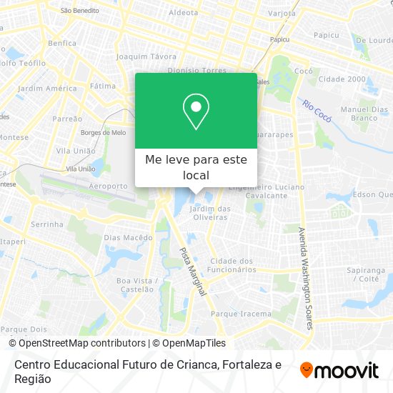 Centro Educacional Futuro de Crianca mapa