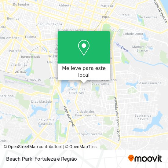 Beach Park mapa