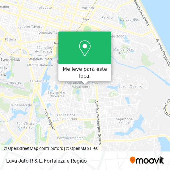 Lava Jato R & L mapa