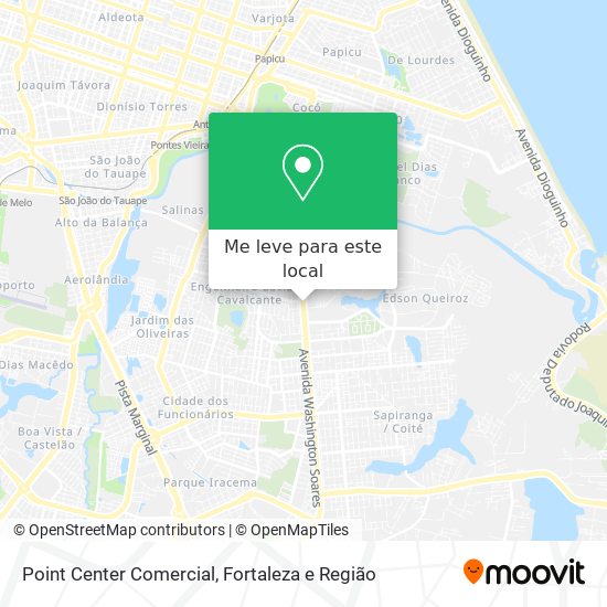 Point Center Comercial mapa