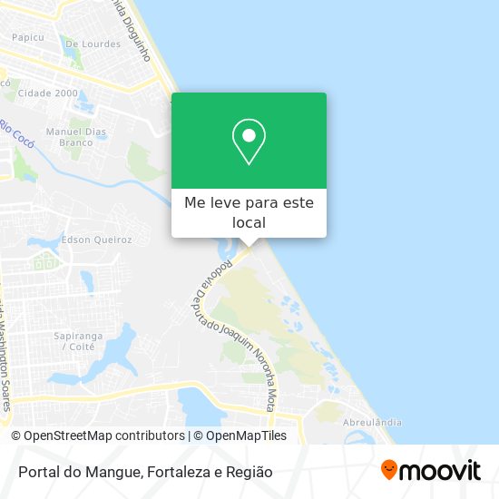 Portal do Mangue mapa