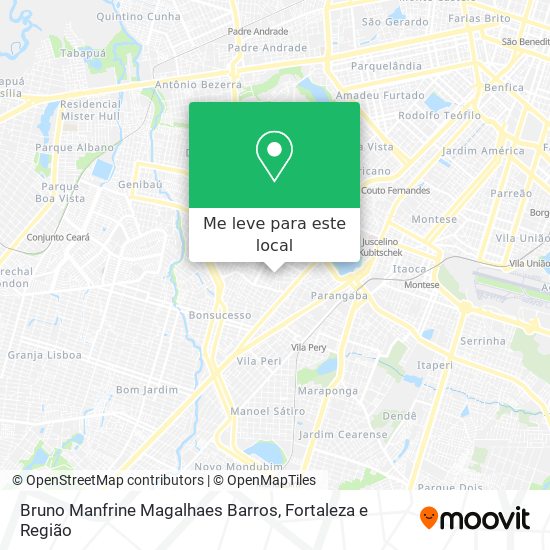 Bruno Manfrine Magalhaes Barros mapa