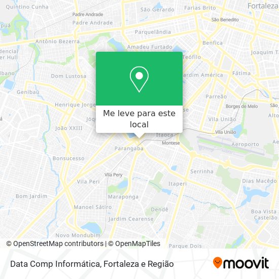 Data Comp Informática mapa