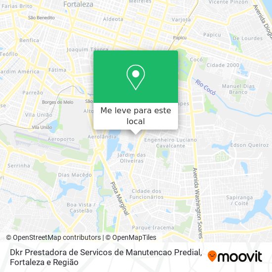 Dkr Prestadora de Servicos de Manutencao Predial mapa
