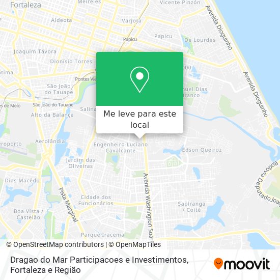 Dragao do Mar Participacoes e Investimentos mapa