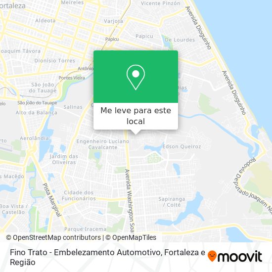 Fino Trato - Embelezamento Automotivo mapa
