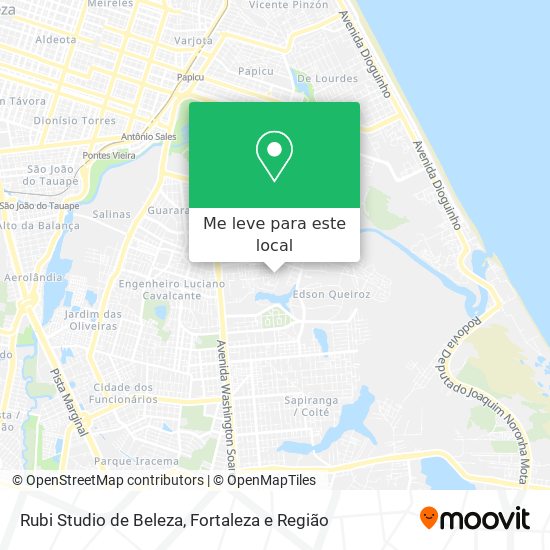 Rubi Studio de Beleza mapa