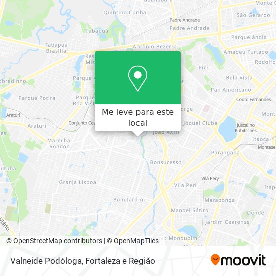 Valneide Podóloga mapa