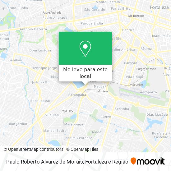 Paulo Roberto Alvarez de Moráis mapa
