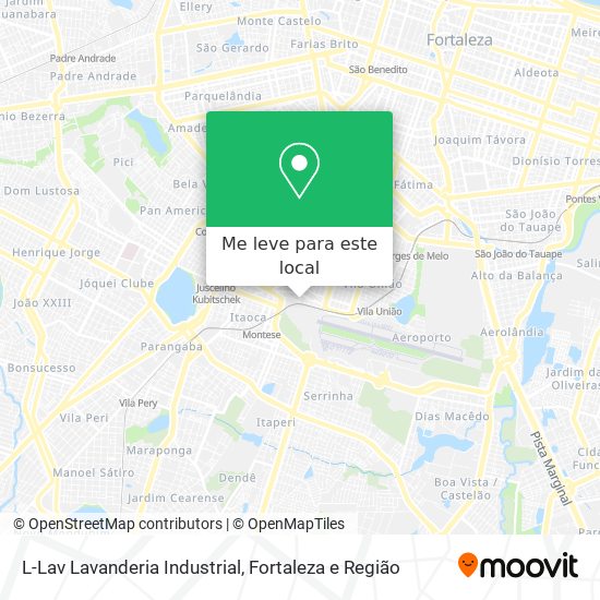 L-Lav Lavanderia Industrial mapa