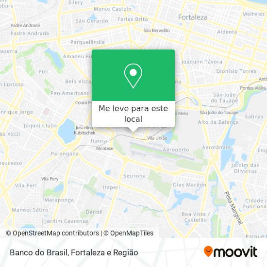 Banco do Brasil mapa