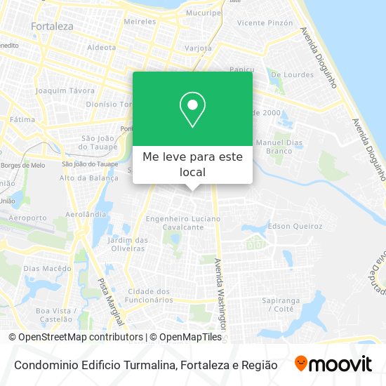 Condominio Edificio Turmalina mapa