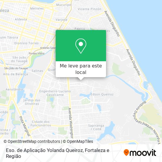 Eso. de Aplicação Yolanda Queiroz mapa