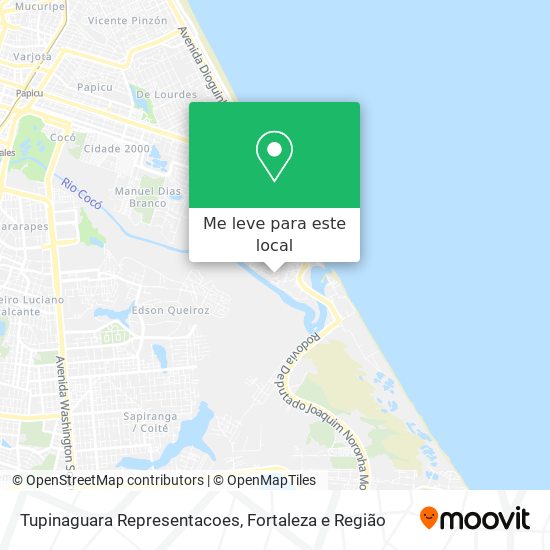 Tupinaguara Representacoes mapa