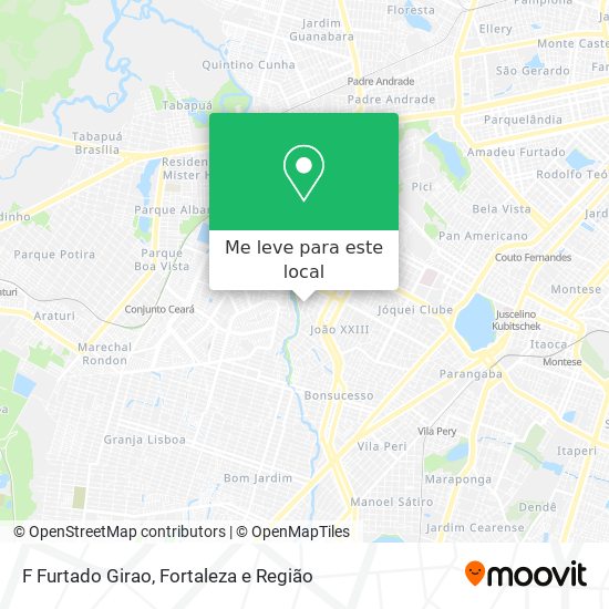 F Furtado Girao mapa