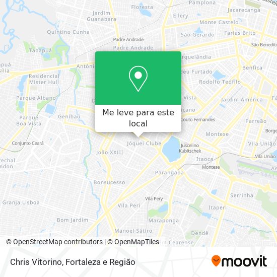 Chris Vitorino mapa