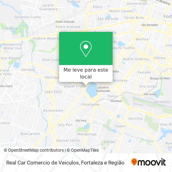 Real Car Comercio de Veiculos mapa