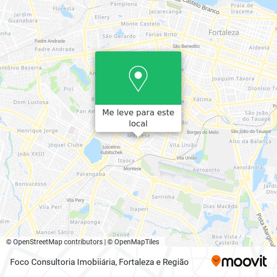 Foco Consultoria Imobiiária mapa