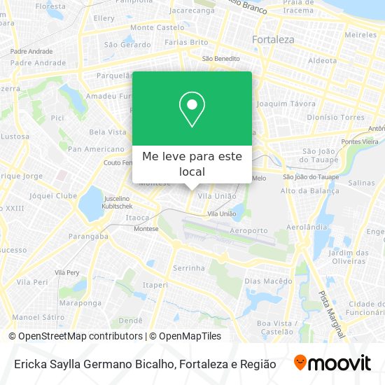 Ericka Saylla Germano Bicalho mapa