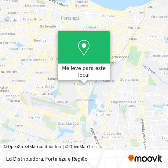 Ld Distribuidora mapa