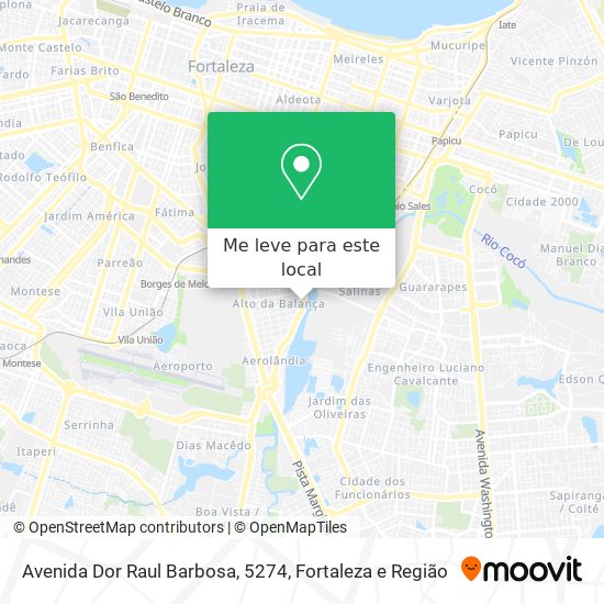 Avenida Dor Raul Barbosa, 5274 mapa
