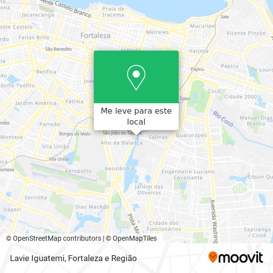 Lavie Iguatemi mapa