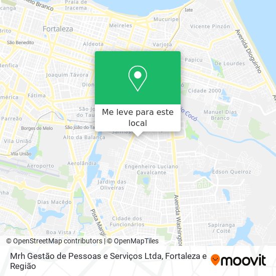 Mrh Gestão de Pessoas e Serviços Ltda mapa