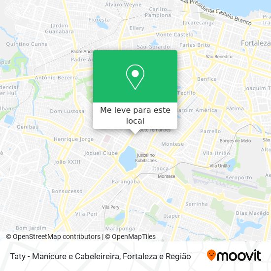 Taty - Manicure e Cabeleireira mapa