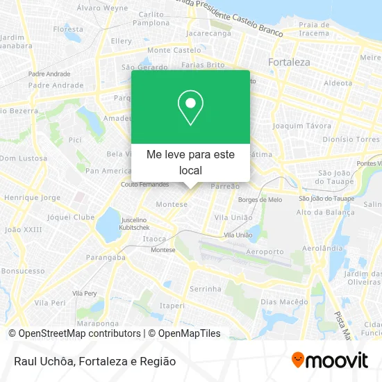 Raul Uchôa mapa