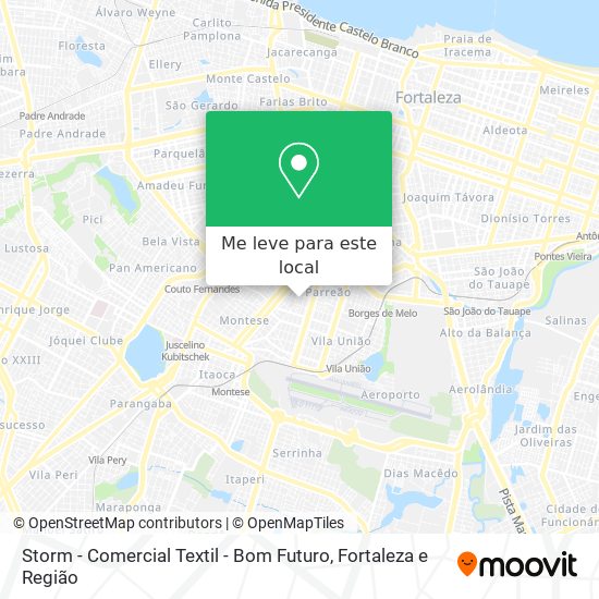 Storm - Comercial Textil - Bom Futuro mapa