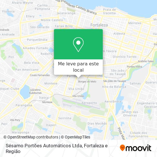 Sésamo Portões Automáticos Ltda mapa