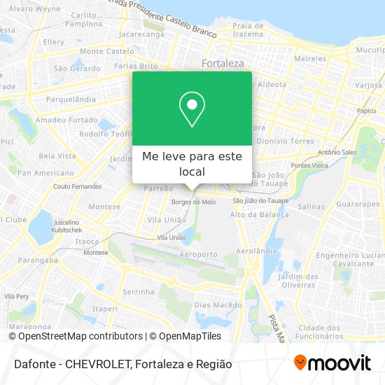 Dafonte - CHEVROLET mapa