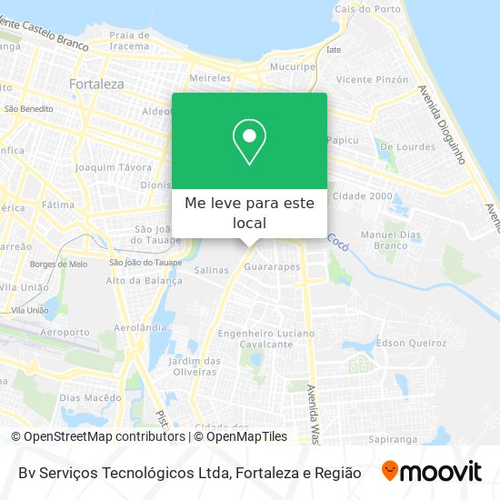 Bv Serviços Tecnológicos Ltda mapa